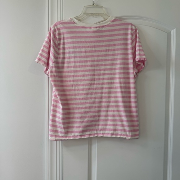 Women’s Pink Striped Shirt - Picture 4 of 4